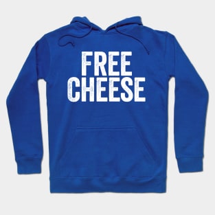 Free Cheese White Hoodie